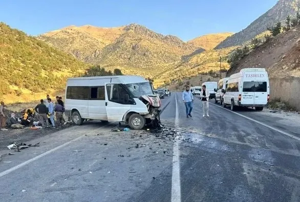 Şırnak’ta feci kaza