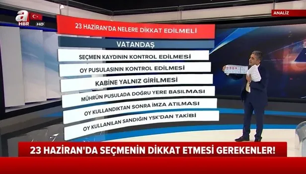 23 Haziran İstanbul seçimlerinde nelere dikkat edilmeli? Hangi durumlarda oylar geçersiz sayılır?