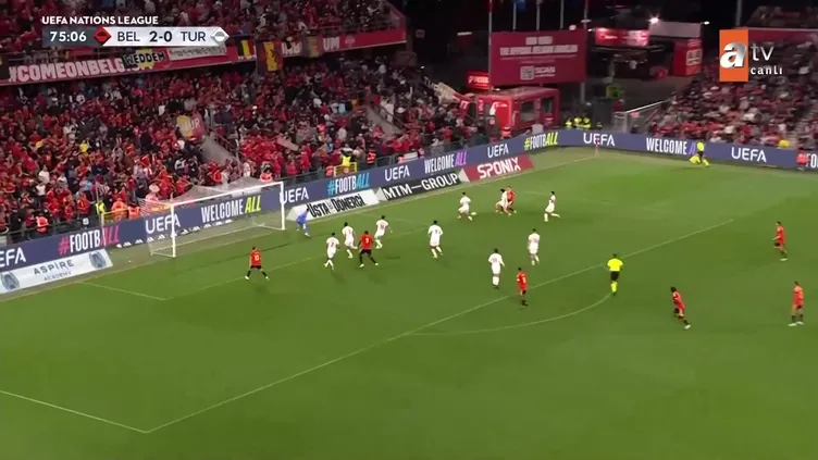 Belçika 3-0 Türkiye GOL: R.Lukaku