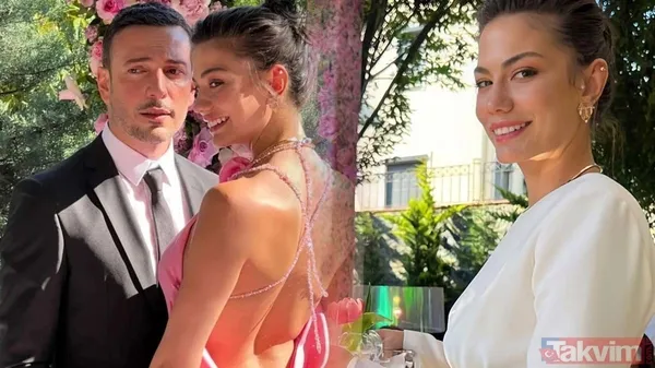 Demet Özdemir ve Oğuzhan Koç'un nişanına Demet'in ablası damgasını vurdu! İki kardeş hiç mi benzemez! Abla Derya... - 1