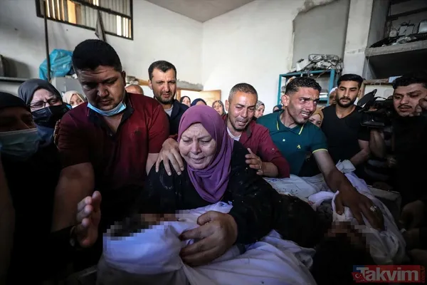 SON DAKİKA: İsrail çocukları uykularında katletti! Şehit olan Filistinli sayısı 130'a yükseldi - 6