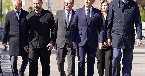 Avrupalı liderlerden Ukrayna’ya ateşkes ziyareti