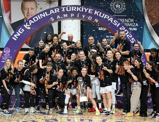 Türkiye Kupası’nda şampiyon ÇBK Mersin