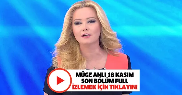Atv Müge Anlı son bölüm izle! Müge Anlı ile Tatlı Sert canlı yayınında çember daraldı! Kemal Büyükdeniz'in katili...-1