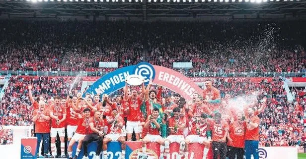 Hollanda Ligi’nin şampiyonu PSV