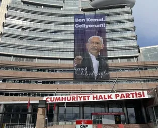 Kılıçdaroğlu CHP Genel Merkezi'ne Ben Kemal geliyorum afişi astırdı! Akşener'e yeni tehdit: Sabrımızı taşırmasınlar