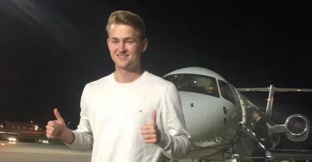 Matthijs de Ligt, Juventus için Torino'ya geldi