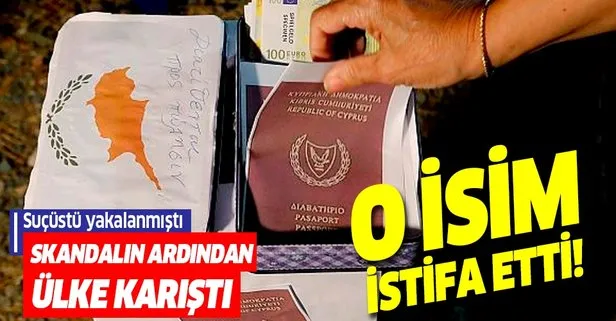 Güney Kıbrıs’ta pasaport skandalının ortaya çıkmasının ardından istifa geldi!