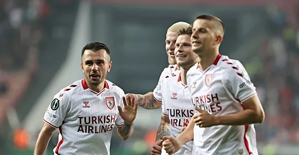 36 takımlı ligde lider | Samsunspor, Konferans Ligi'nde 3'te 3 yaptı