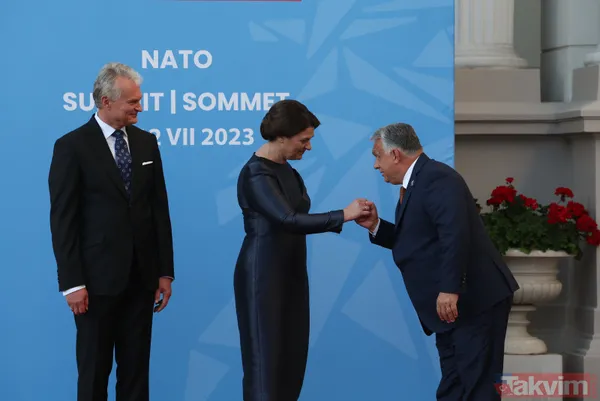 Başkan Erdoğan ve eşi Emine Erdoğan NATO Zirvesi kapsamında düzenlenen resmi akşam yemeğine katıldı - 18