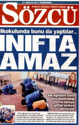 Sözcü'nün 28 Şubat zihniyeti değişmedi!