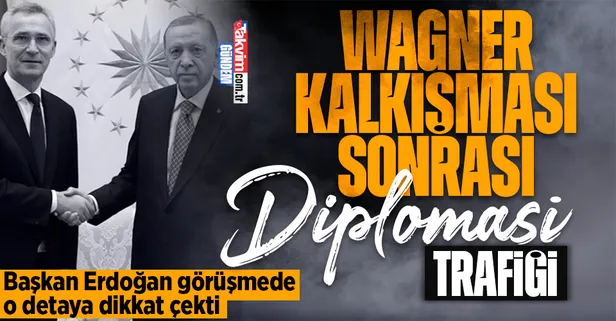Son dakika: Başkan Erdoğan NATO Genel Sekreteri ile görüştü!