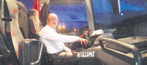 Şoför bacaksız çıktı