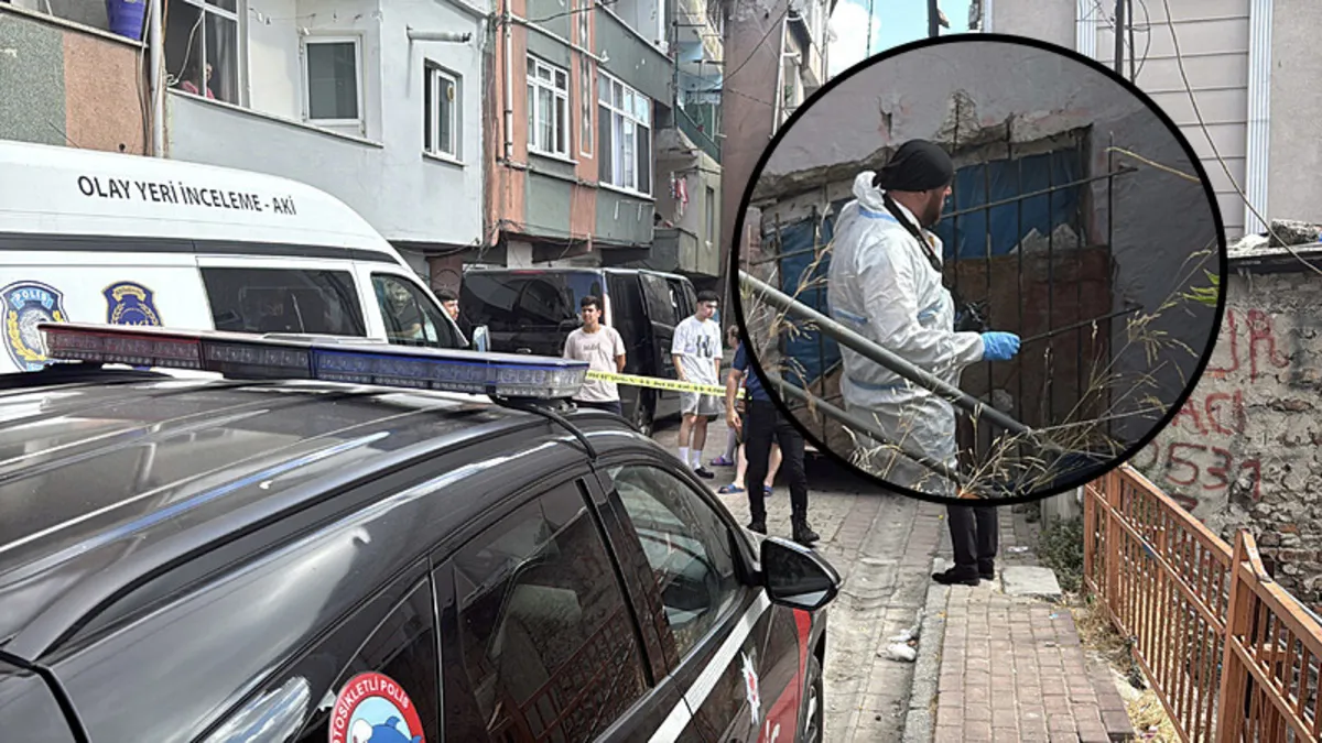 Kağıthane'de dehşet anları | Ev arkadaşının boğazını keserek öldürdü! Katil kamerada