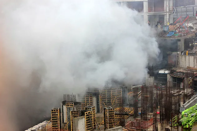 İstanbul Kadıköy'de yangın