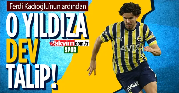 Fenerbahçeli yıldız dev talip! Ferdi'nin ardından...
