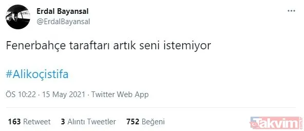 Fenerbahçe taraftarı başarısızlığa patladı: Ali Koç istifa! - 11