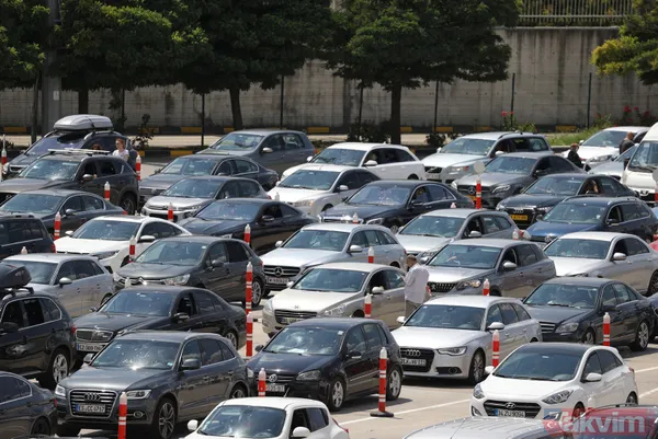 Kapıkule Sınır Kapısı'nda gurbetçi yoğunluğu - 17