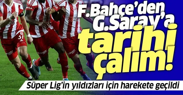 Fenerbahçe’den Galatasaray’a tarihi çalım! Süper Lig’in 2 yıldızı Fenerbahçe’ye