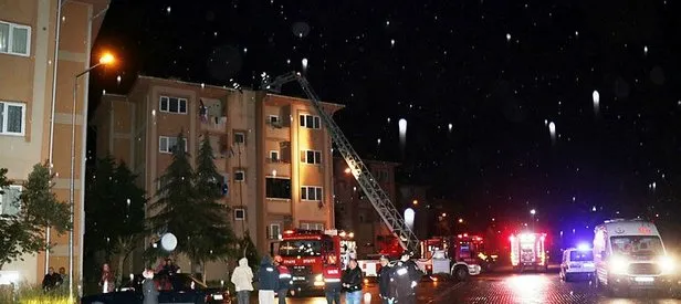 Sakarya’da bir binada şüpheli yangın!