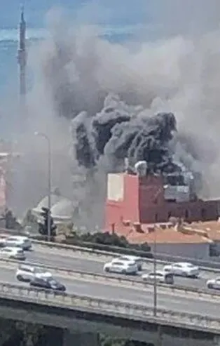 SON DAKİKA: İstanbul Ortaköy'de otel yangını