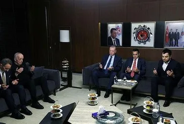 Başkan Recep Tayyip Erdoğan, Türk Metal Sendikası’na taziye ziyaretinde bulundu