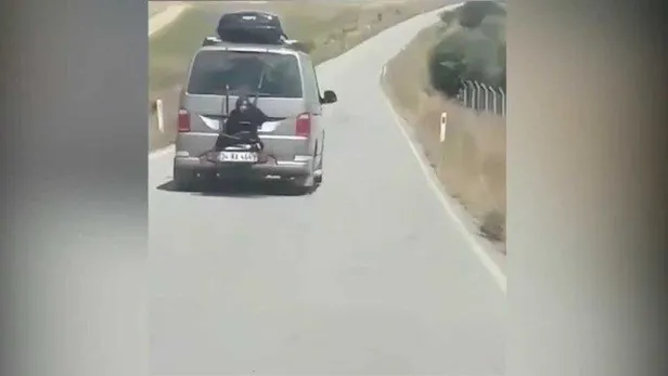 Çankırı'da bir kadını arabanın arkasına bağladılar-3
