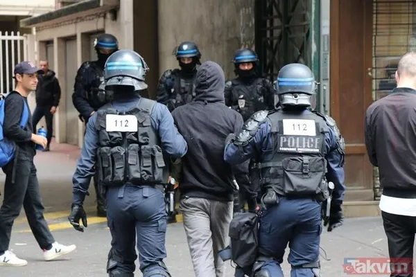 Fransa'da zorunlu aşı sokakları karıştırdı! Ortalık yangın yeri - 18