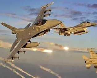 TSK hainlere bomba yağdırdı