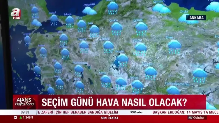 Seçim günü hava nasıl olacak? | Video