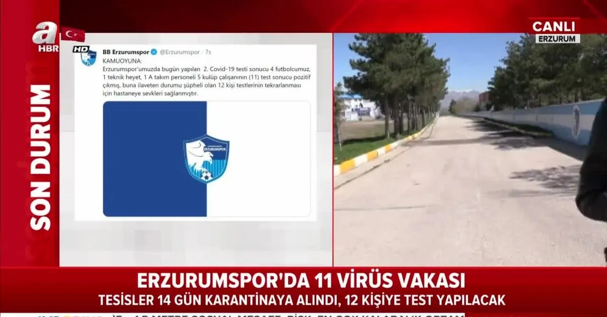 Erzurum Da Buyuk Panik Takvim