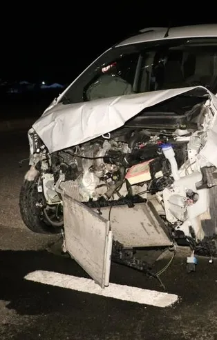 Edirne'de korkunç kaza: 3 yaralı