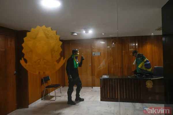 Brezilya'da ABD destekli darbe girişimi! Kongre ve Başkanlık Sarayı basıldı, sokaklar karıştı: Orduya 'müdahale' çağrısı - 22