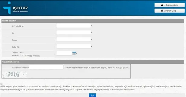 Iskur Kayit Nasil Yapilir Iskur Basvuru Ve Profil Olusturma Takvim