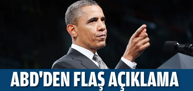 ABD’den flaş açıklama