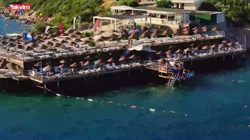 Bodrum'da ekonomik tatil dönemi: Halk plajlarında deniz ücretsiz lahmacun 250 TL