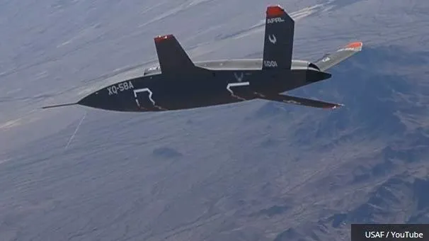 ABD 2.5 yıldır gizlice çalışıyordu! İnsansız savaş uçağı ilk kez havalandı-1