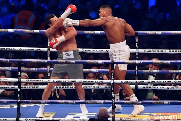 Anthony Joshua - Wladimir Klitschko maçı nefes kesti! - 22
