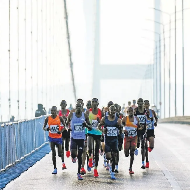 İstanbul’da maraton coşkusu yaşandı