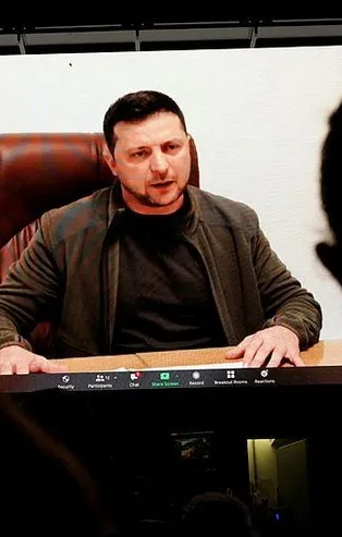 Ukrayna Devlet Başkanı Volodimir Zelenskiy: Rus ordusu planladığı hatlara ulaşamadı