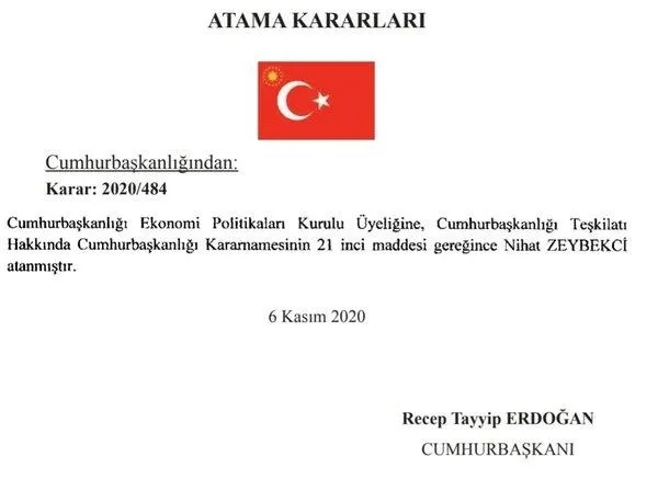 SON DAKİKA: Başkan Erdoğan imzaladı: Merkez Bankası Başkanlığına Naci Ağbal atandı-4