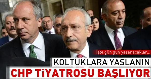 İşte CHP'deki kavganın takvimi