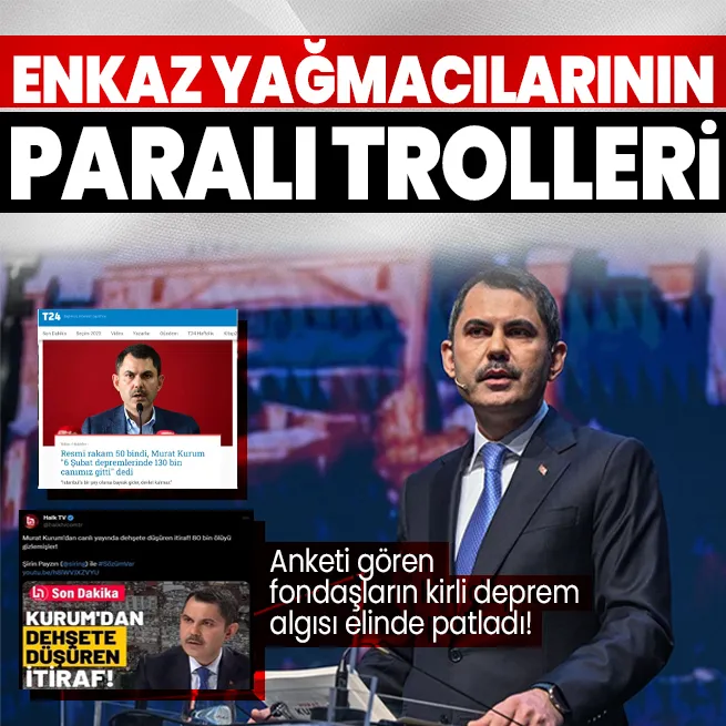 CHPli fondaşların Murat Kuruma karşı başlattığı kirli deprem algısı elinde patladı! 6 Şubatta 130 bin kişi öldü yalanı