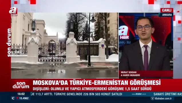 Moskova'da Türkiye - Ermenistan görüşmesi