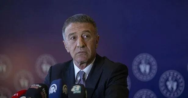 Trabzonspor Başkanı Ahmet Ağaoğlu’ndan penaltı isyanı: Uzaydan bile baksanız penaltı