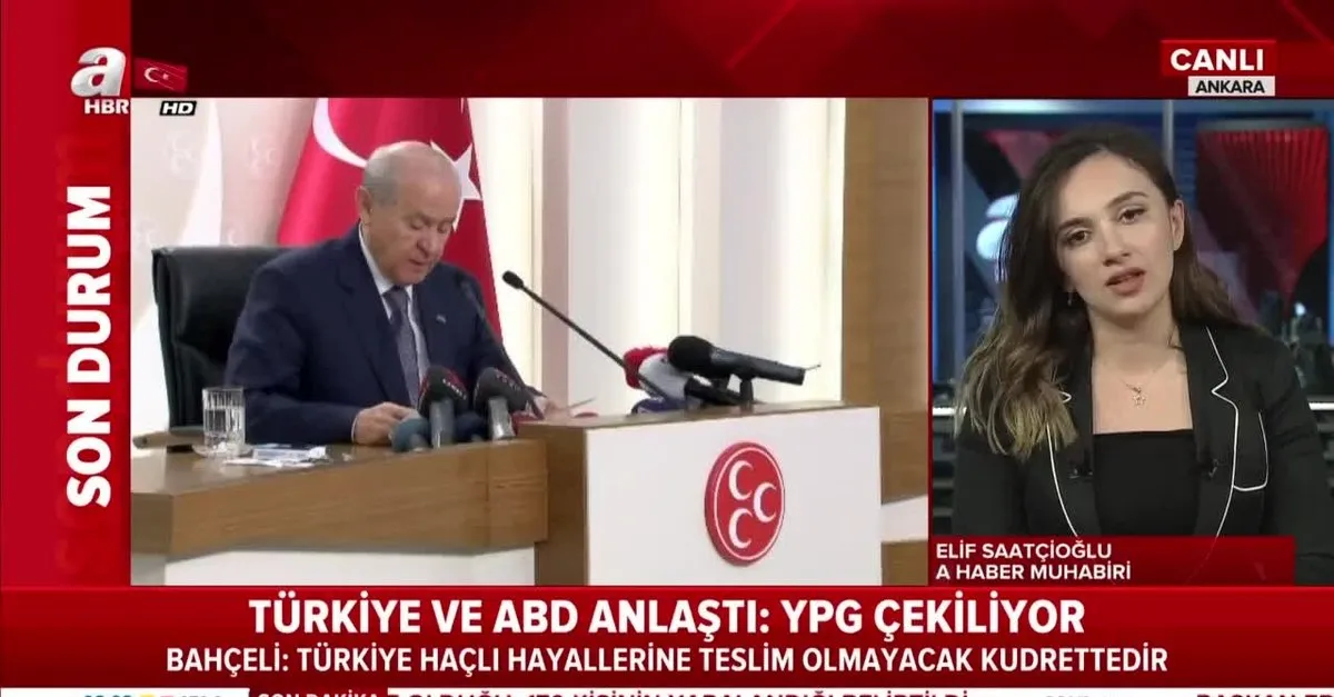 Mhp Genel Baskani Devlet Bahceli Den Abd Ile Anlasmaya Ilk Yorum Videosunu Izle Takvim Tv