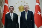 Başkan Erdoğan Külliye'de Fenerbahçe Başkanı Ali Koç'u kabul etti
