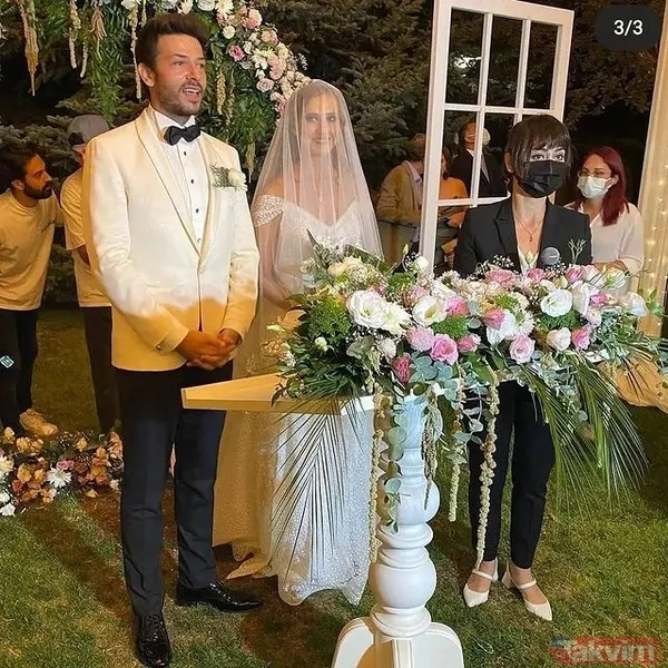 Hercai’nin yıldızları evlendi! Ebru Şahin anbean paylaştı Oya Unustası ile Ahmet Tansu Taşanlar düğün dansı sosyal medyayı salladı - 5