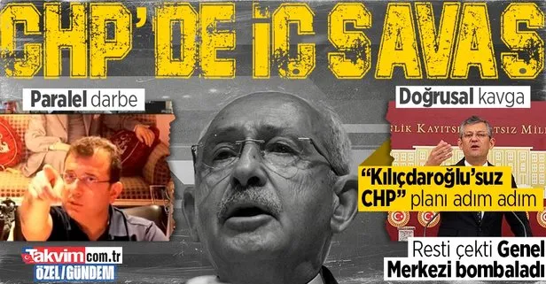 İmamoğlu’nun gizli darbe toplantısının baş aktörü Özgür Özel’den Kılıçdaroğlu ve Genel Merkez’e rest: İstifa etmiyorum, yarışmaya açığım