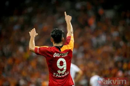 Galatasaray’da ilk maçında ilk golünü atan Falcao dünya basınında!